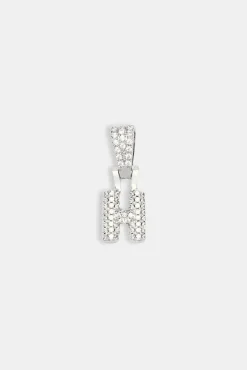 Iced Mini Bubble Pendant - White