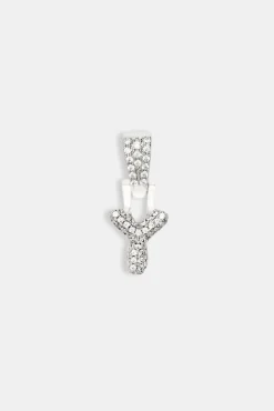Iced Mini Bubble Pendant - White
