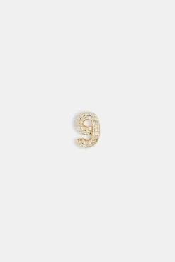 Iced 12mm Number Pendant