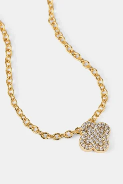 Iced Motif Necklace - 10mm