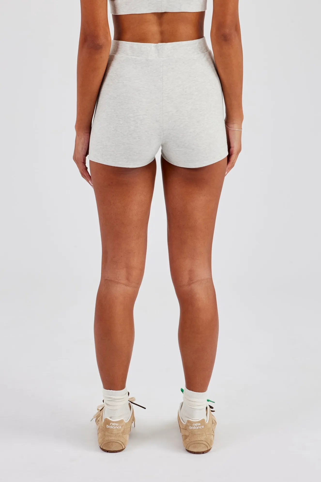 Jersey Boxer Short - Ash Grey