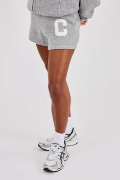 Knitted C Short - Grey