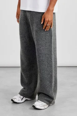 Knitted Relaxed Jogger - Grey