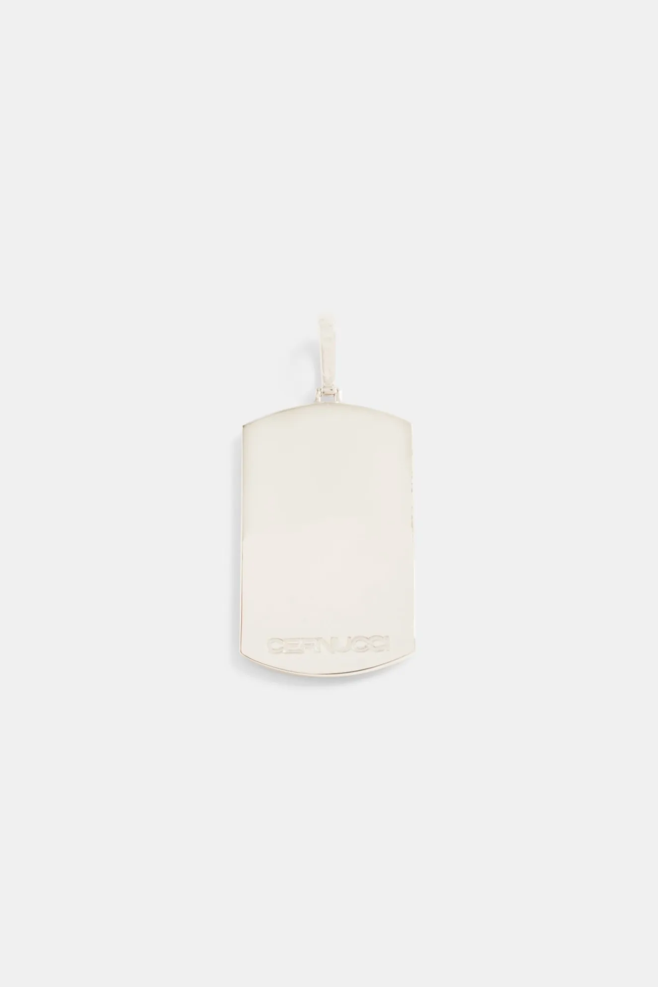 Logo Polished Dog Tag
