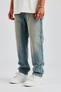 Mens Carpenter Jeans - Antique Wash