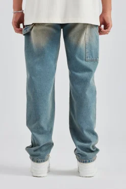 Mens Carpenter Jeans - Antique Wash