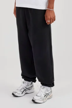 Mens Cuffed Jogger - Black