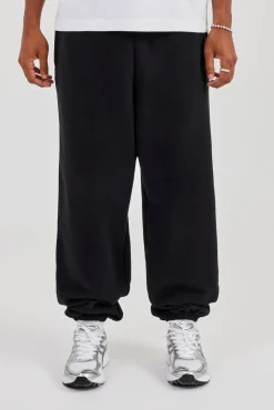 Mens Cuffed Jogger - Black