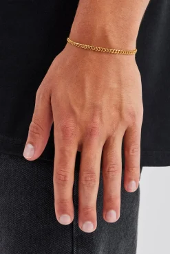 Miami Cuban Bracelet - 3.5mm - Gold