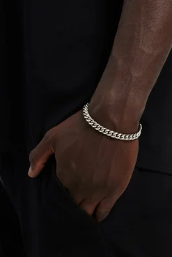 Miami Cuban Bracelet - 8mm - White
