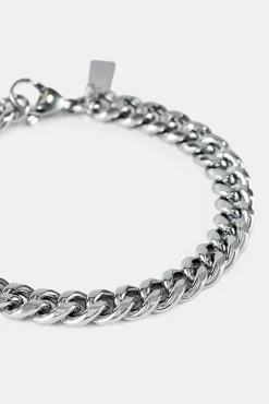 Miami Cuban Bracelet - 8mm - White