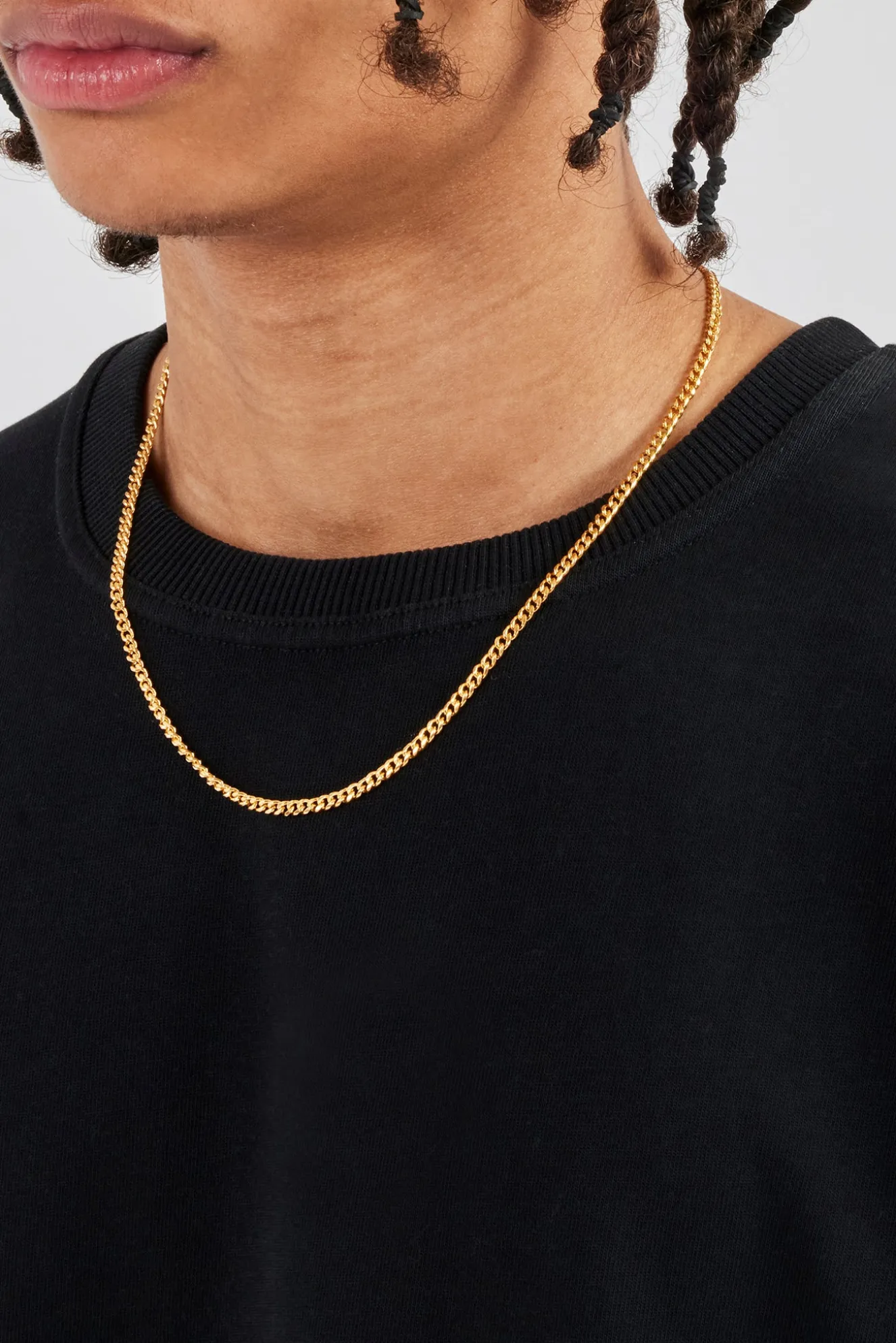 Miami Cuban Chain - 3.5mm - Gold