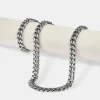 Miami Cuban Link Bracelet & Chain - 12mm - White