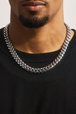 Miami Cuban Link Chain - 12mm - White