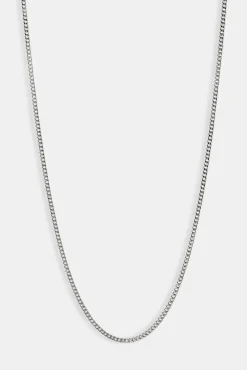Micro Cuban Chain - 2.5mm - White