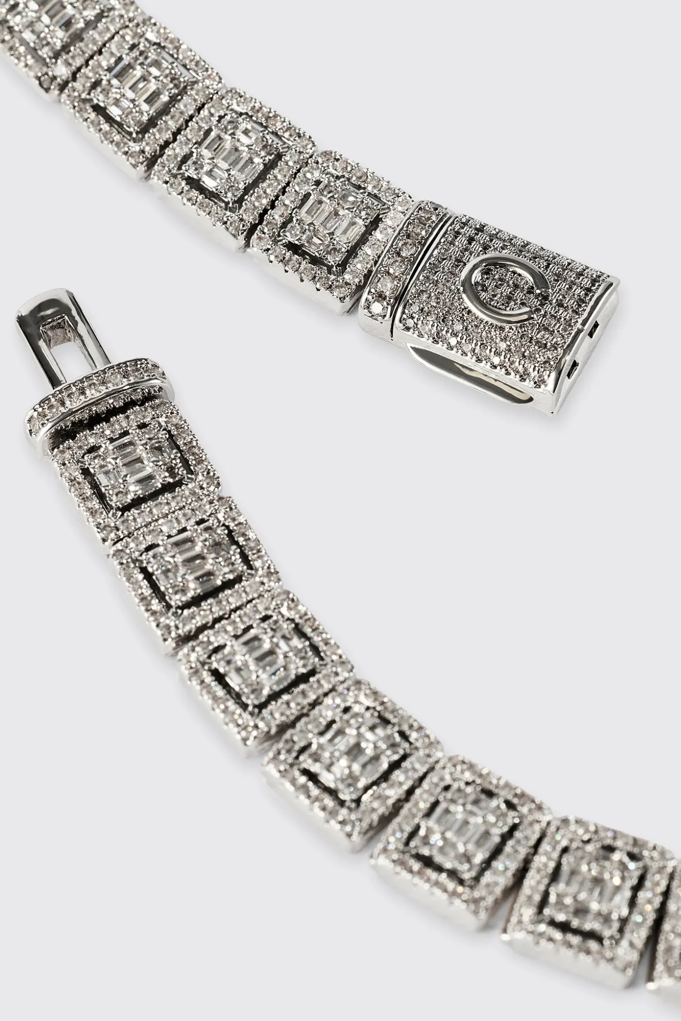 12mm Clustered Tennis Chain