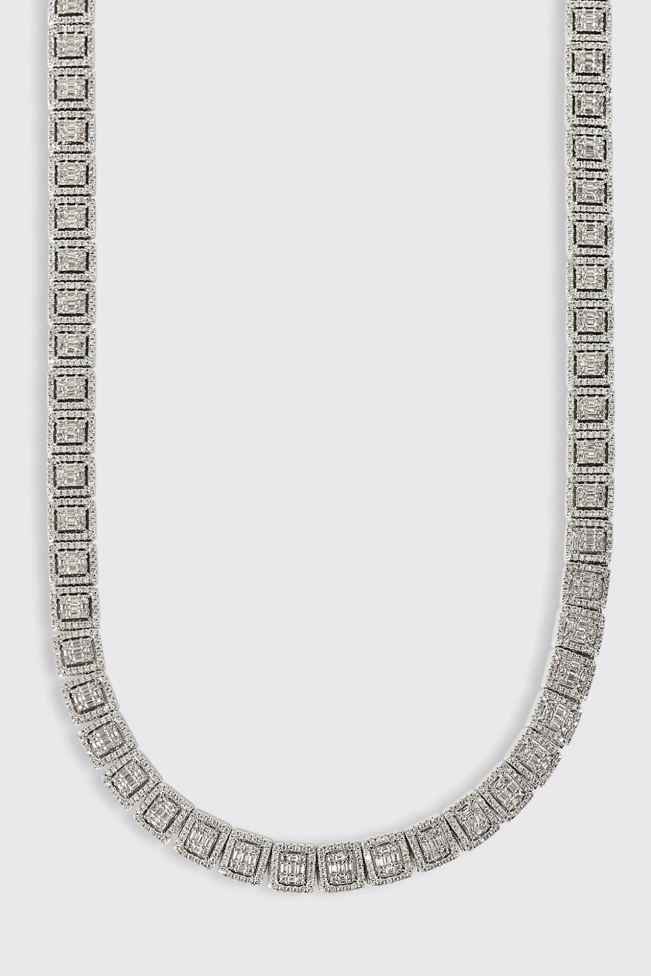 12mm Clustered Tennis Chain