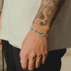 10mm Iced Figaro Bracelet