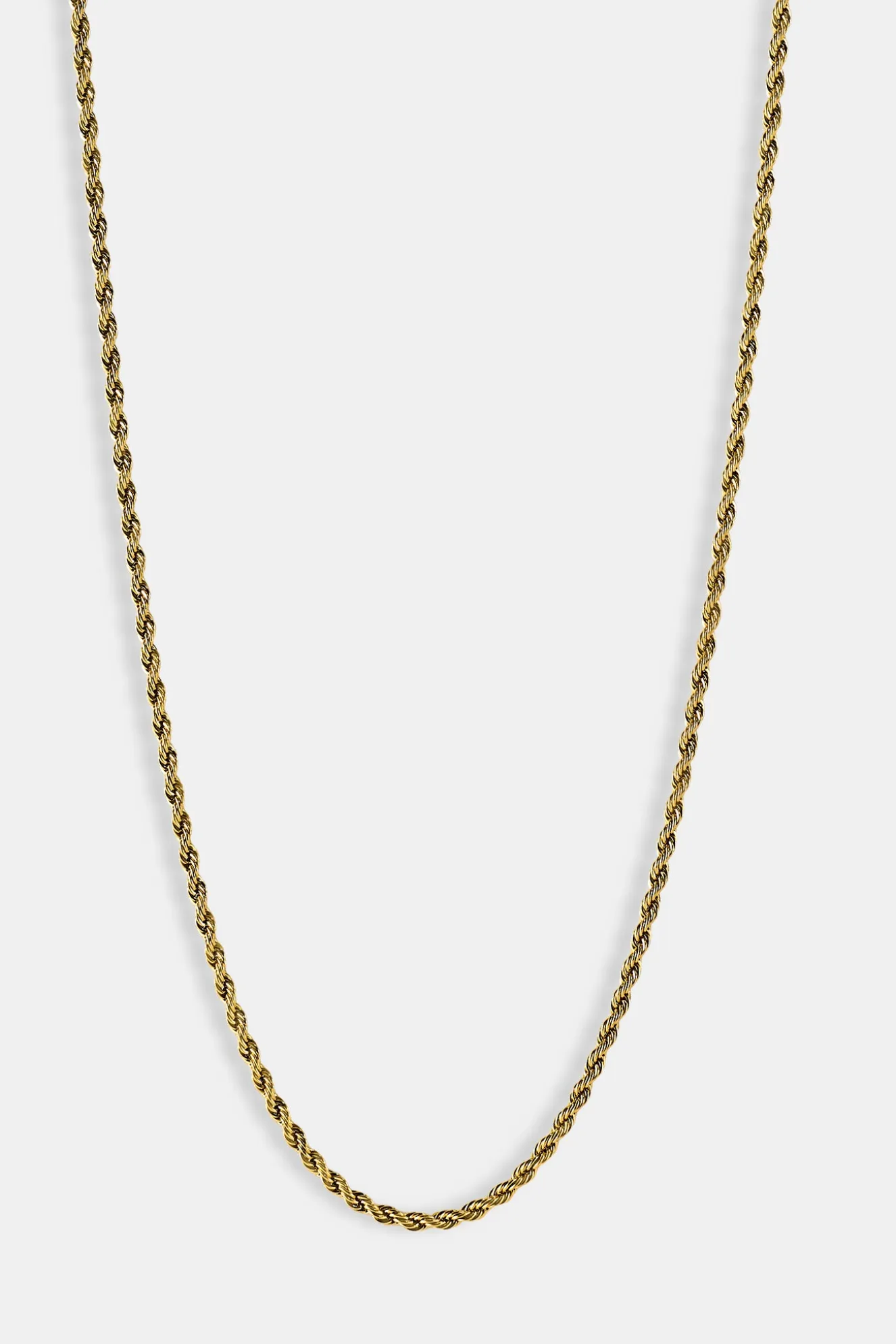 3mm Rope Chain - Gold