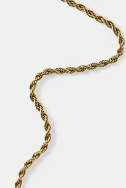 3mm Rope Chain - Gold