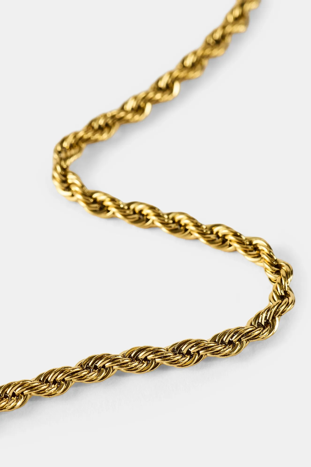 3mm Rope Chain - Gold