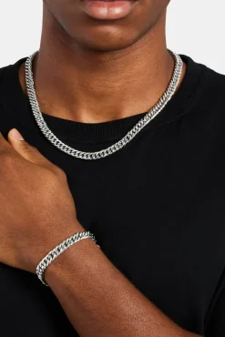 8mm Square Cuban Bracelet