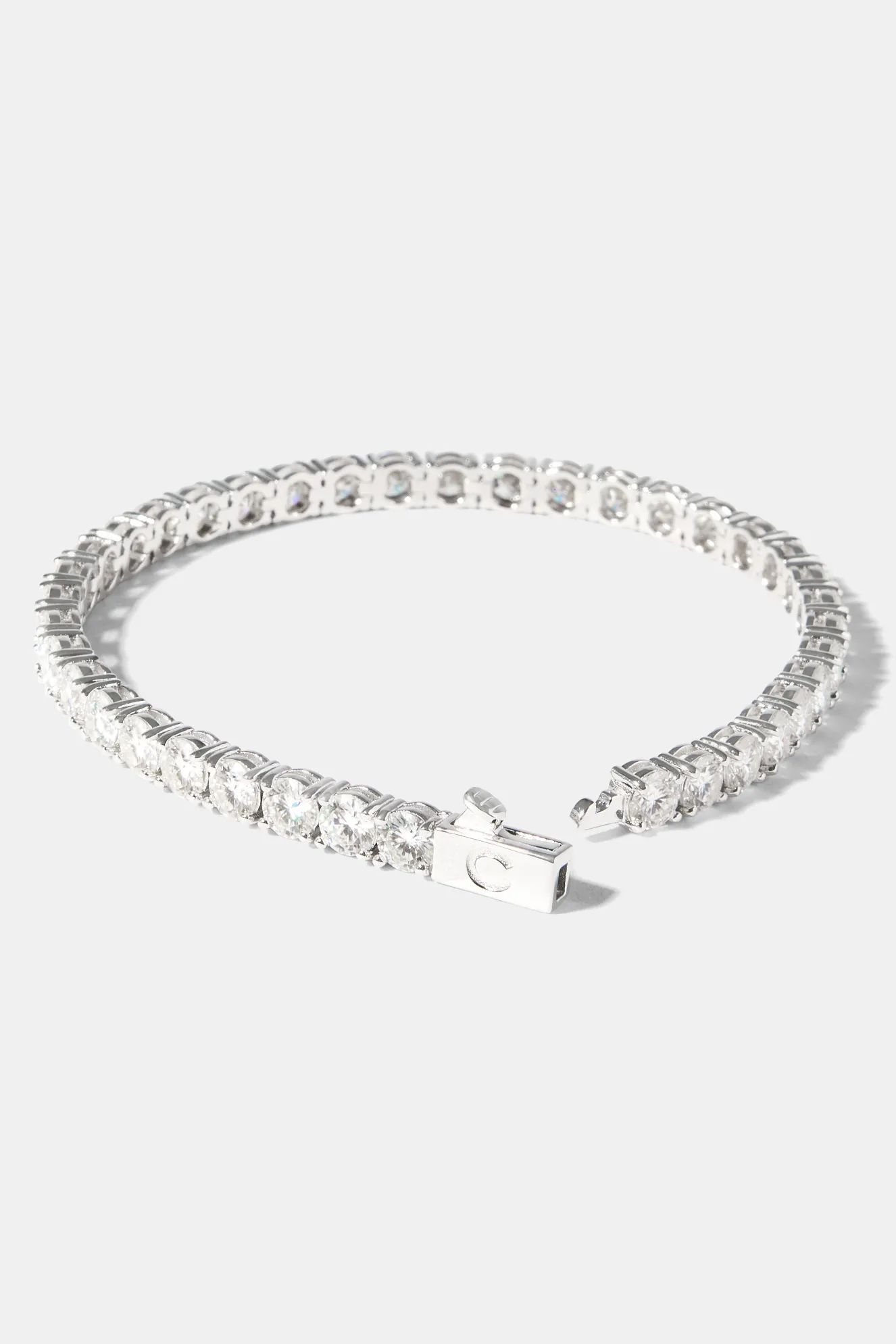Moissanite 5mm Tennis Bracelet
