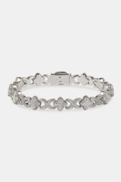Mother of Pearl Baguette Motif Bracelet - 10mm