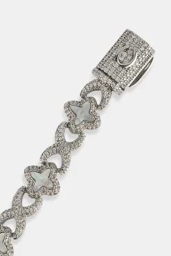 Mother of Pearl Micro Motif Rolo Bracelet - 8mm
