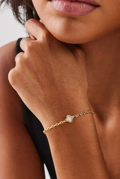 Mother Of Pearl Motif Rolo Bracelet - 8mm