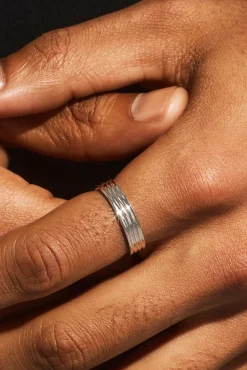Polished Band Ring - 5mm - White