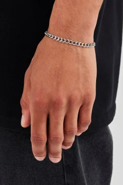 Polished Curb Bracelet - 5mm