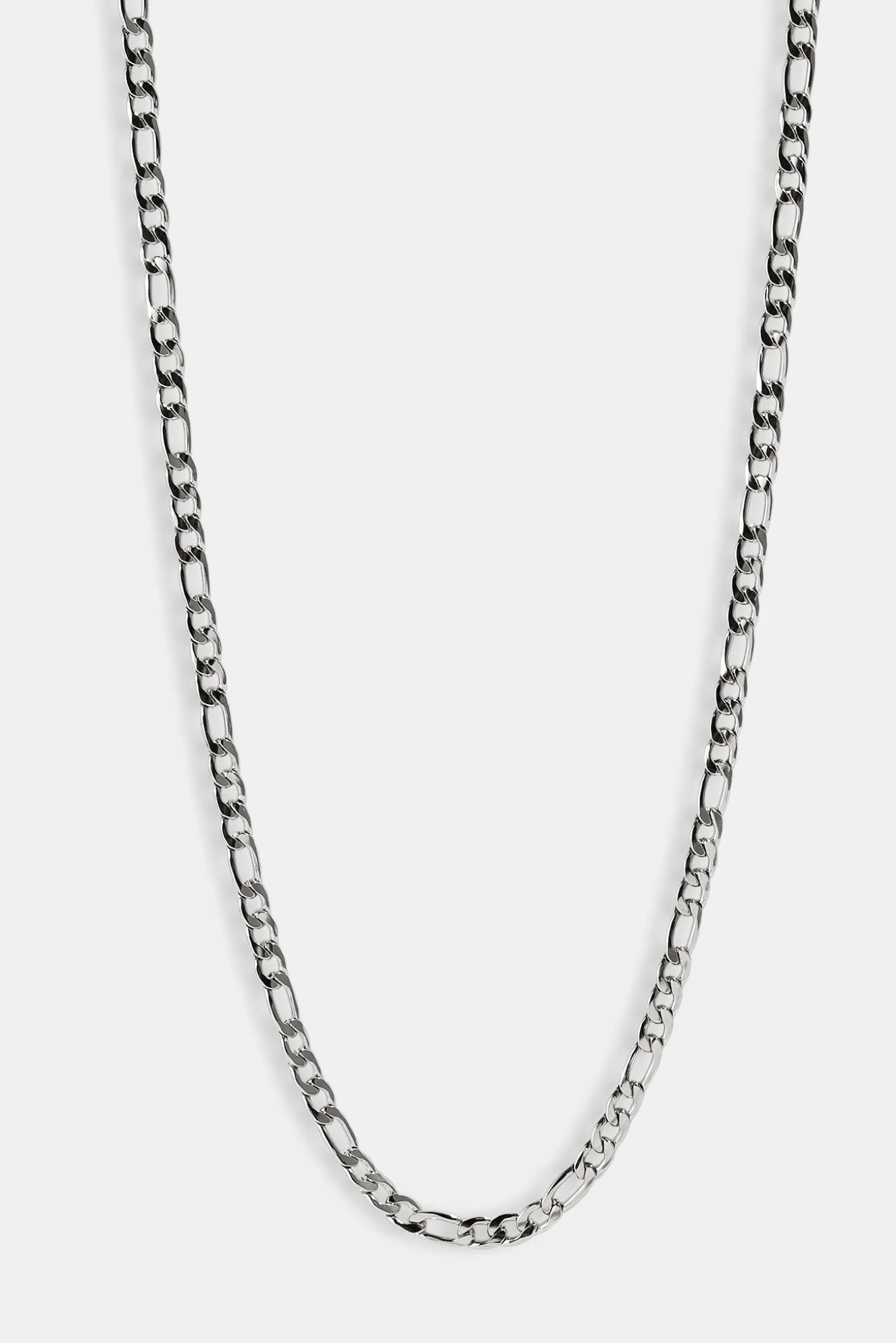 Polished Figaro Chain - 5mm - White
