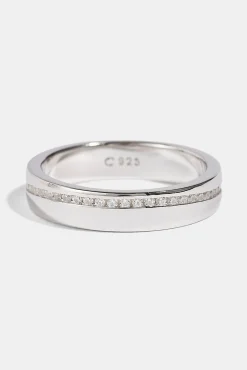 Polished & Iced Mix Ring - 5mm