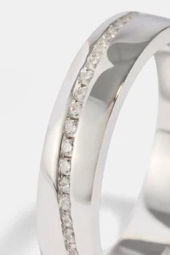 Polished & Iced Mix Ring - 5mm