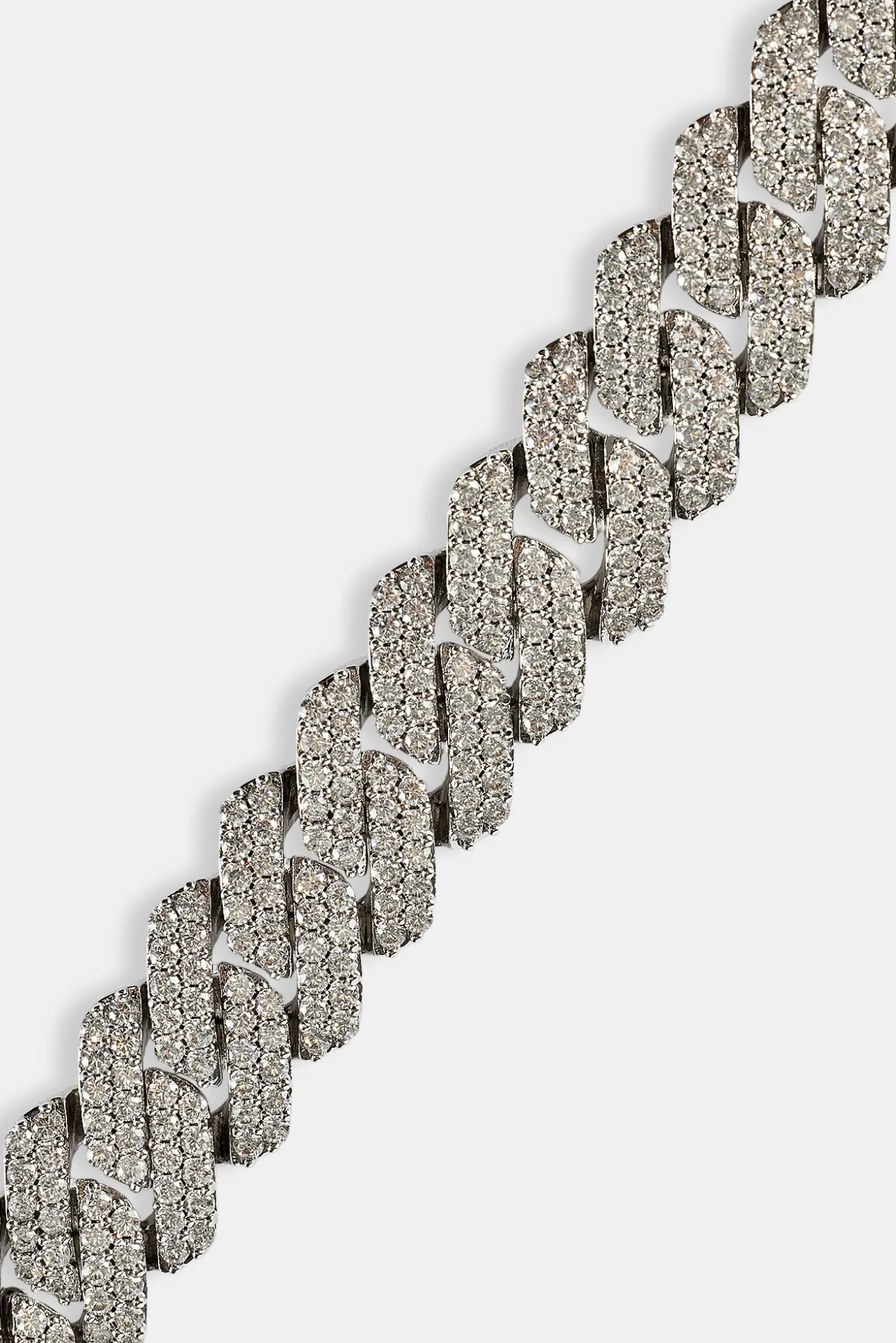 Prong Cuban Chain - 14mm - White