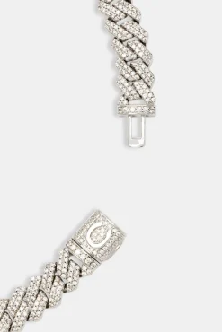 Prong Cuban Chain - 8mm - White