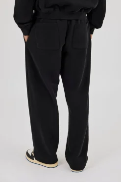 Relaxed Jogger With Micro Branding - Black