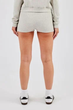 Rib Short - Grey