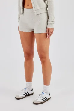 Rib Short - Grey