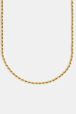 Rope Chain - 3mm - Gold