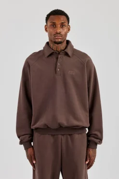 Rugby Sweater - Coffee