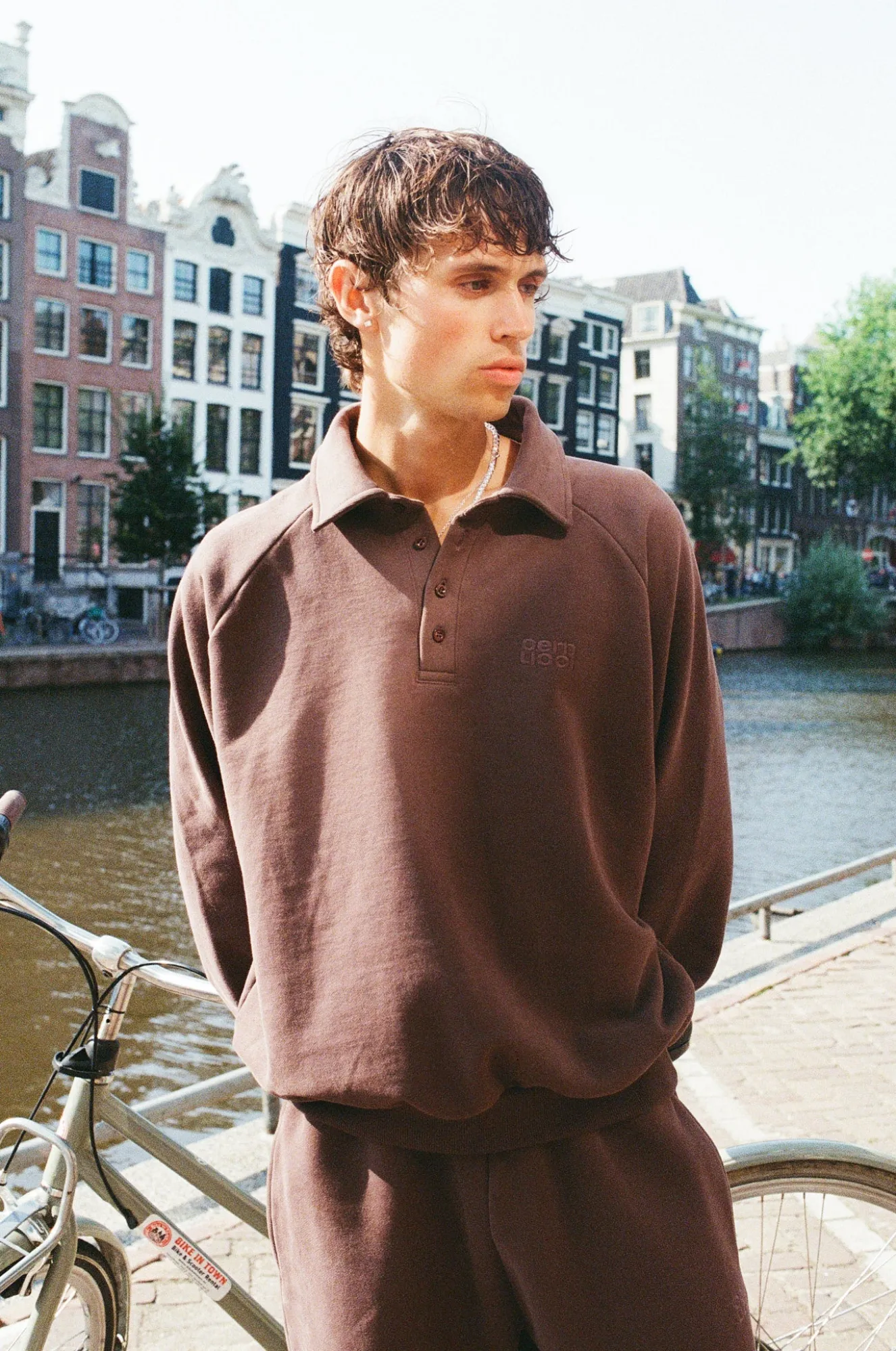 Rugby Sweater - Coffee