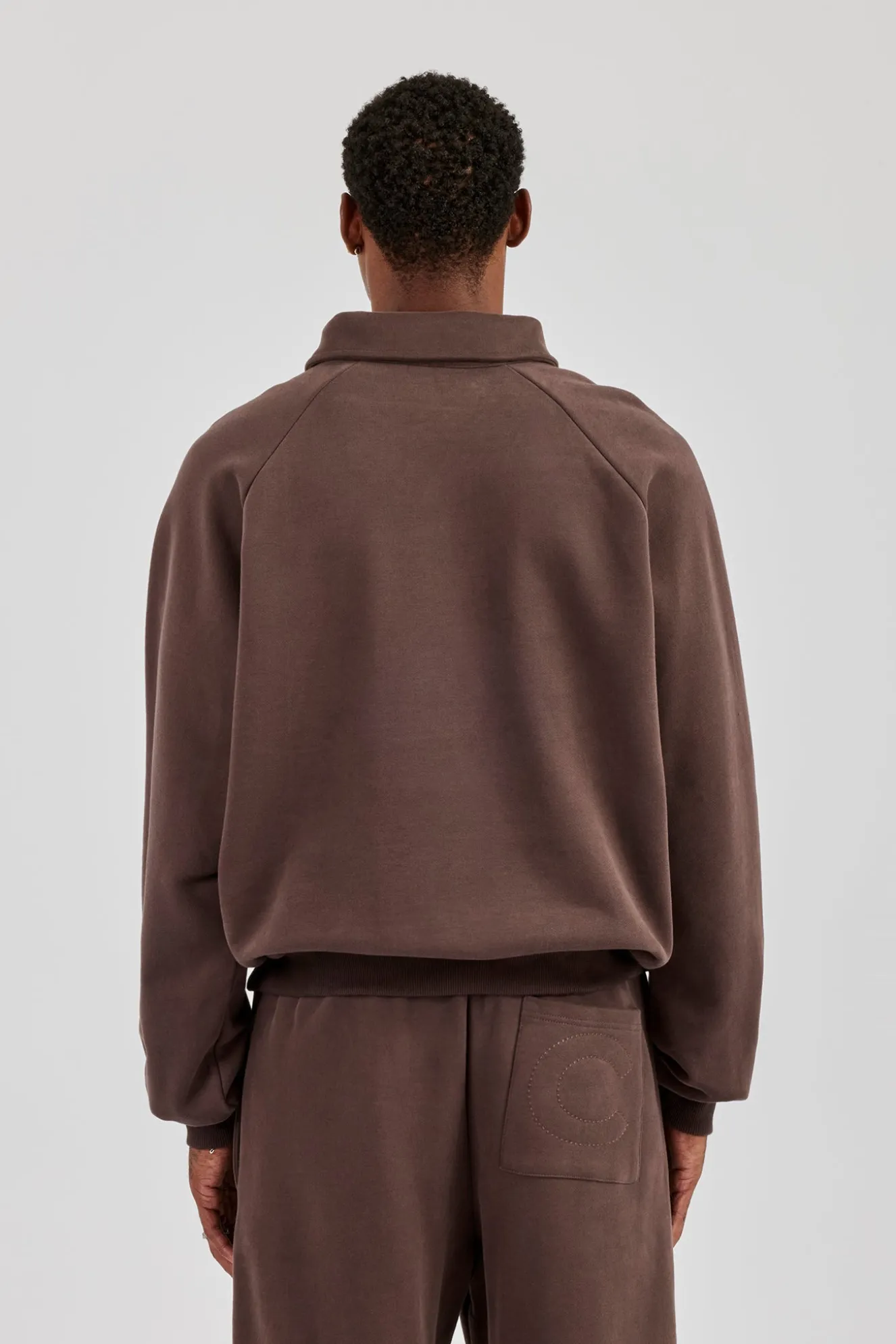 Rugby Sweater - Coffee