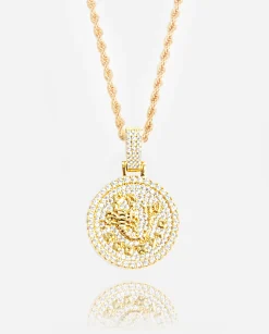 Scorpio Zodiac Pendant - Gold