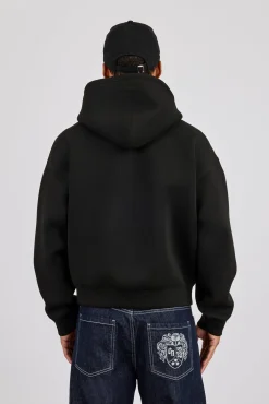 Scuba Boxy Hoodie - Black