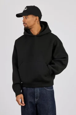Scuba Boxy Hoodie - Black