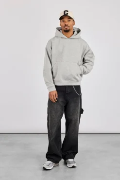 Scuba Boxy Hoodie - Grey