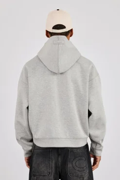 Scuba Boxy Hoodie - Grey