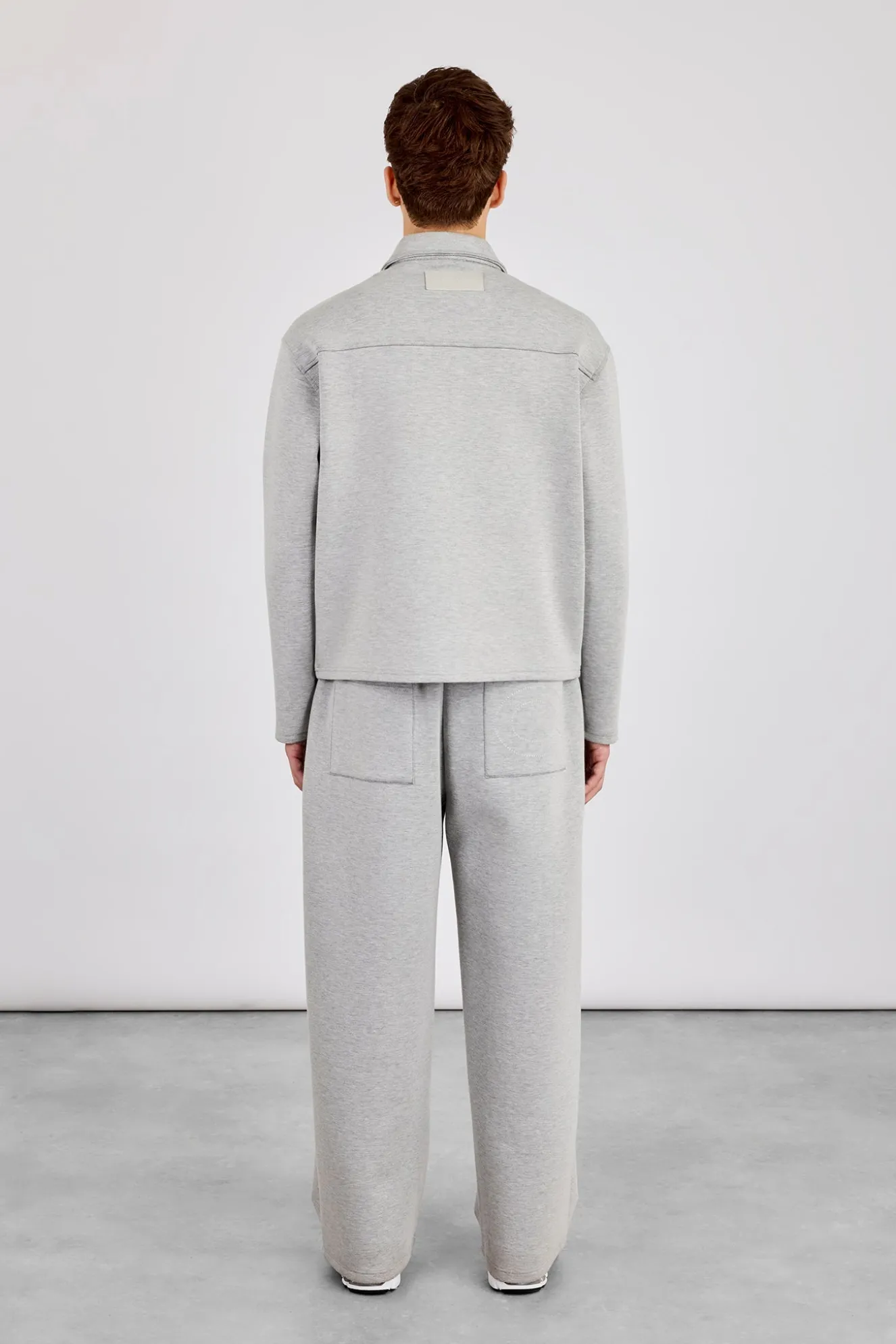 Scuba Harrington Jacket & Scuba Baggy Fit Trouser - Grey